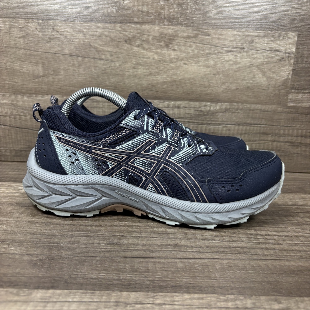 Asics Gel-Venture 9 Blue Gray Womens US Size 7 EUR 38 1012B313 Running Shoes